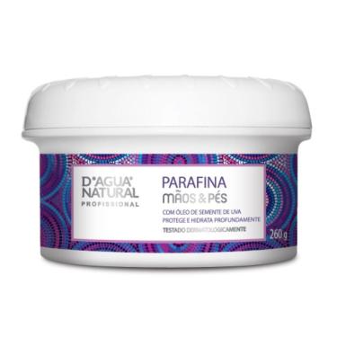 Imagem de Parafina Hidratante Amaciante Mãos E Pés 260G Dágua Natural