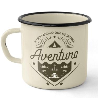 Imagem de Caneca em Ferro Esmaltado Guepardo UC0701 Estampada