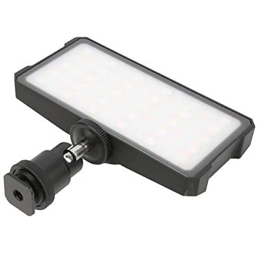 Imagem de Luz de preenchimento de fotografia, luz de câmera LED colorida RGB durável com cabeça de bola para luz de preenchimento ao ar livre ao vivo para fotografia de pintura com luz