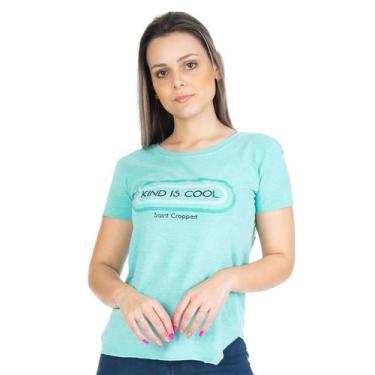 Imagem de Camiseta T-Shirt Feminina Algodao Select Verde - Rovitex