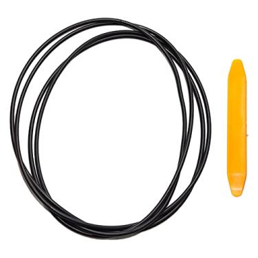 Imagem de GreceYou Kit de vedação de borracha para teto solar Kit de redução de ruído de vento Faixa de vedação anti-poeira Clarabóia Kit de vedação de silicone para redução de ruído para Tesla Modelo 3, com ferramenta de instalação
