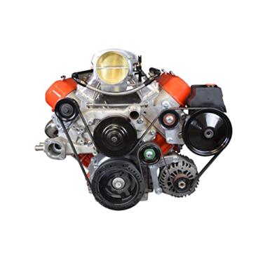 Imagem de ICT Billet Alternador LS Corvette de baixa montagem, suportes de bomba de direção hidráulica LSX LS1 LS3 LS2 551769-1