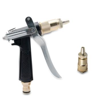 Imagem de Pistola de lavagem de carro, pistola de pulverização de água de alta pressão, bocal de latão, mangueira de jardim