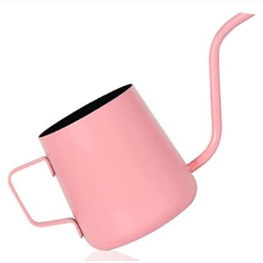 Imagem de REJOON Cafeteira Percoladora 250 ml bico de pescoço de ganso despeje cafeteira bule de chá bule de chá engrossado aço inoxidável bebida longa com bico