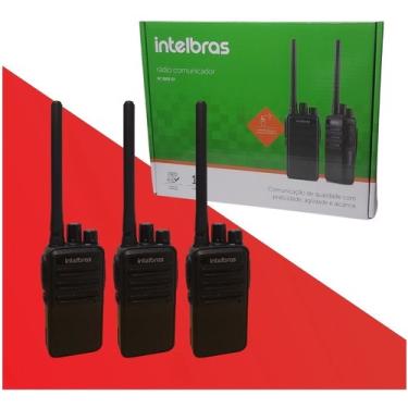 Imagem de Kit C 3 Rádios Comunicadores Intelbras Rc3002 G2! Atenção!
