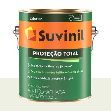 Imagem de Tinta Emborrachada Suvinil Creme De Arroz 3,2 L