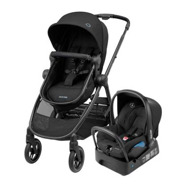 Imagem de Carrinho Travel System Anna³ Maxi-Cosi Trio com Base - Preto