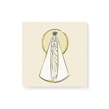 Imagem de Arte Maníacos Quadro Decorativo em Tela Canvas Nossa Senhora de Fátima - 50x50cm