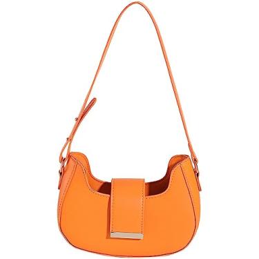 Imagem de Mochila de Ombro de Couro Genuíno Bolsa de Ombro Multi Bolso Sling Bag Mochila Transversal para Homens Viagem Caminhada Uso Diário (Brown)