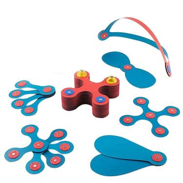 Imagem de Conjunto de construção magnética modular DIY Jogo de construção magnética