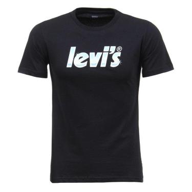 Imagem de Camiseta Masculina Preta Levi`s 35087