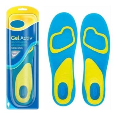 Imagem de Palmilha Ortopedica Gel Silicone Anti Impacto Pés Sem Dor (42-48) (38-42)