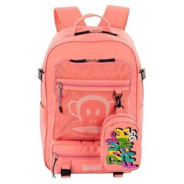 Imagem de Mochila Sestini Grande Paul Frank Casual Coral-Unissex