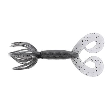 Imagem de "Yamamoto 97-10-150 Double Tail Hula Grub, 12,7 cm, pacote com 10, fumaça com grande", multi