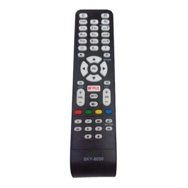 Imagem de Controle Remoto Compatível Tv Aoc Smart Lcd Led Botão Netflix 8050 - N