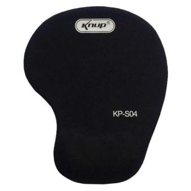 Imagem de Mouse Pad Ergonômico Com Apoio De Pulso Em Gel - Knup