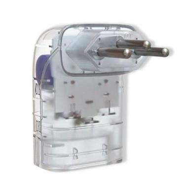 Imagem de Protetor contra surtos (DPS) 20A 127/220V 3 Pinos Transparente - Clamp