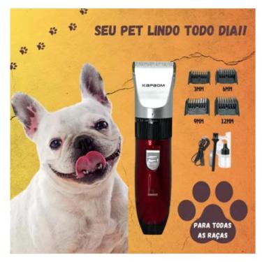 Imagem de Máquina De Tosa Para Cachorros Pet - kapbom