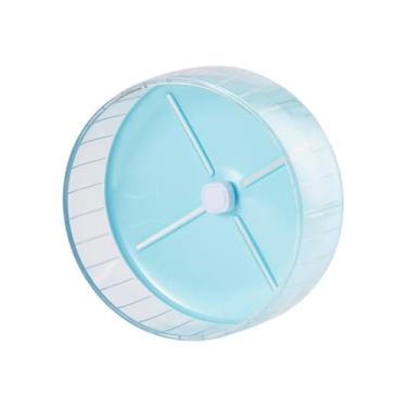 Imagem de Generic Roda de Exercícios para Hamster Exercício Flying Runner Rodada 26 cm Bola de Exercícios Esportiva Silenciosa Roda de Corrida para Ouriços Pequenos, Azul