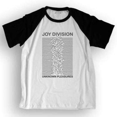 Imagem de Camiseta masculina Dasantigas malha 100% algodão estampa Joy Division 