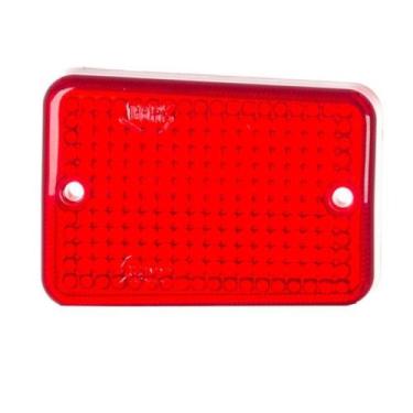 Imagem de Lente de Pisca Pro Tork Original Motos Today Titan Cg 1983, VERMELHO, 