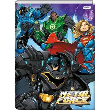 Imagem de Caderno 1/4 Brochura 80 Folhas Metal Force Capa 1 - Jandaia