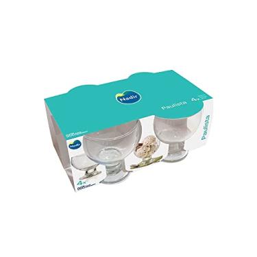 Imagem de Conjunto de Taças para Sorvete Paulista com 4 peças de 400 ml