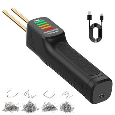 Imagem de Soldador de Plástico Sem Fio, Kit de Soldagem de Plástico Com 200 Peças de Grampos Quentes, Kit de Solda de Grampeador de Plástico para Reparo de Pára-choques de Carro e Plástico