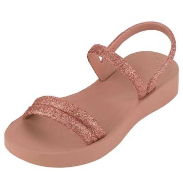 Imagem de Sandalia Feminina Conforto Zaxy Glitter 19010