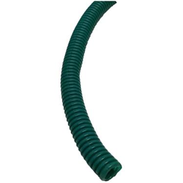 Imagem de Kable Kontrol Tubo de tear de fio dividido colorido, 1,27 cm (1/5.1 cm) 10 pés de comprimento - Capa de conduíte de fio verde para cabos - Tubo corrugado e protetor para fios automotivos - Polietileno