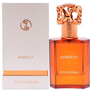 Imagem de Swiss Arabian Amber 07 - Luxury Products From Dubai - Fragrância em spray EDP pessoal de longa duração e viciante - aroma característico sedutor - 50 ml