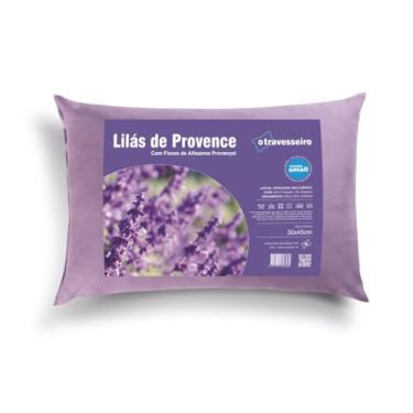 Imagem de Travesseiro Infantil Com Aromaterapia Lavanda Antialérgico 30x45cm Toque Macio Confortável