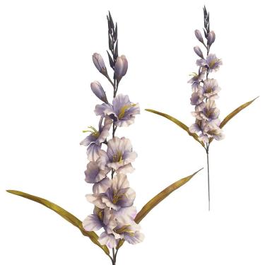 Imagem de Haste Gladiolos X10 Flor Artificial Decorativa 84cm