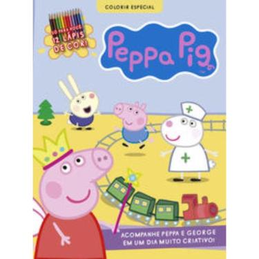 Imagem de Peppa Pig - Colorir - Especial - Acompanhe Peppa e George Em Um Dia Muito Criativo!