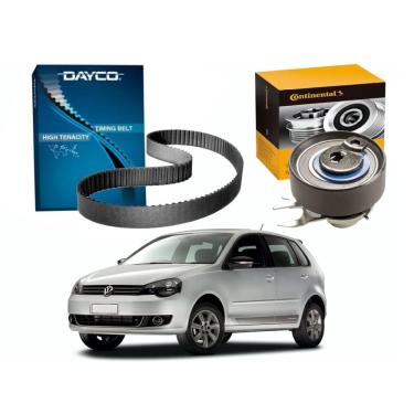 Imagem de Kit correia dentada tensor original volkswagen polo 1.6 8V 2008 A 2014