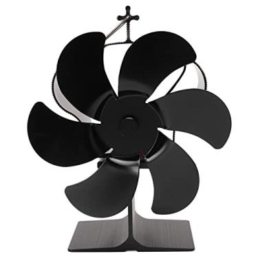 Imagem de Ventilador de Fogão Alimentado por Calor, Ventilador de Lareira Não Elétrico de Partida Automática Ventilador de Fogão Alimentado por Calor de Alta Temperatura para Fornos de Pelotização a Gás de