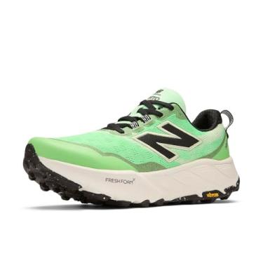 Imagem de New Balance Fresh Foam X Hierro V9 Tênis de corrida masculino, Jade elétrico/preto, 8 Wide