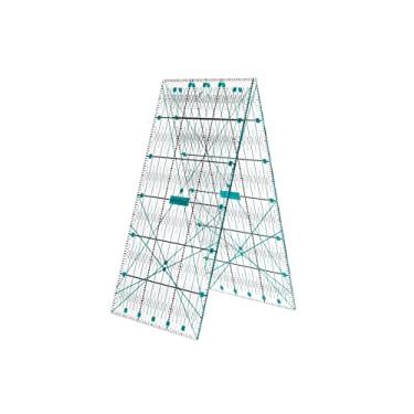 Imagem de Régua dobrável, não supercara: 61 x 15 cm. Design HD transparente e preciso. Para cortador rotativo de modelo de costura da colcha por Vallenwood e Andrea Miani.