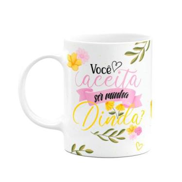 Imagem de Caneca de Dindos - Você aceita ser minha Dinda - JPS INFO