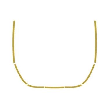 Imagem de Conjunto Aplique Contorno Grade Para Daf XF Dourado - Venka