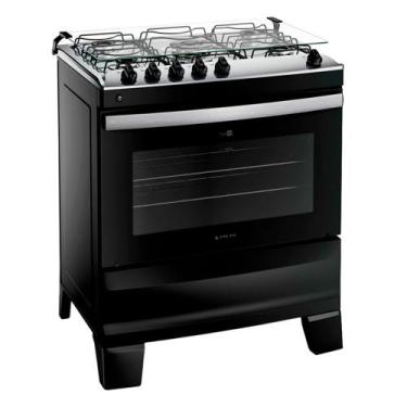 Imagem de Fogão Agile Up 5 Bocas Automático Mesa de Inox Tripla Chama Forno 86,5