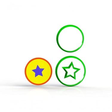 Imagem de Cortador Circo - Bola Modular Tamanho 6 Cm