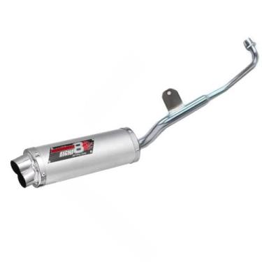 Imagem de Escape Mod. Eight Compativel C/ Star 50 - Traxx - PRO TORK, CROMADO