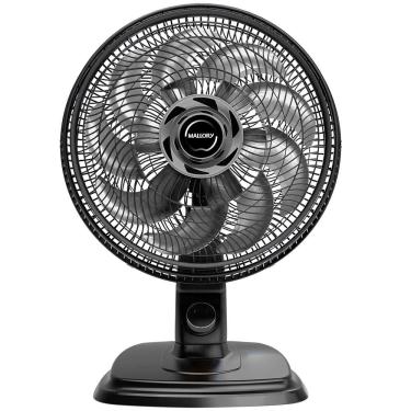 Imagem de Ventilador de Mesa e Parede 40 cm Mallory EGEO - Preto/Grafite