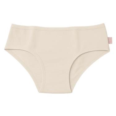 Imagem de Calcinha Infantil Básica Sanny Laterais Largas Algodão, Base, M