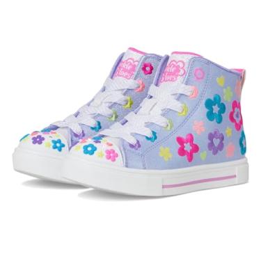 Imagem de Skechers Tênis feminino Twinkle Sparks-Super Blossom 314819l (criança pequena), Perwinkle/Multi, 22