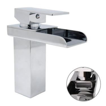 Imagem de Torneira Cascata Quadrada Cuba Misturador Cromada T103-06 Luuk Young -