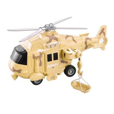 Imagem de Helicóptero Operação Resgate Com Luz E Som - Dm Toys