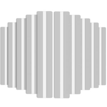 Imagem de 12 peças de tiras de leitura guiadas Hightlight Bookmarks Overlays Reading Tracker Bookmark Read Line Trackers Teacher Teaching Supply Assistant Help with Dislexia (Transparente)