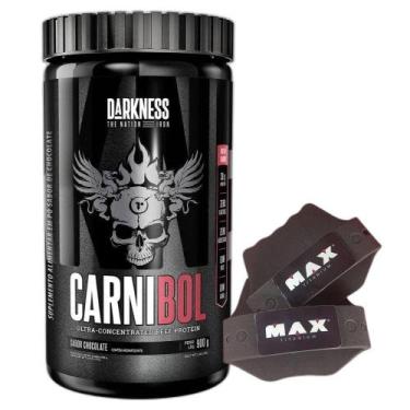 Imagem de Carnibol Isolado Hidro 900G Chocolate Luva Max - Darkness